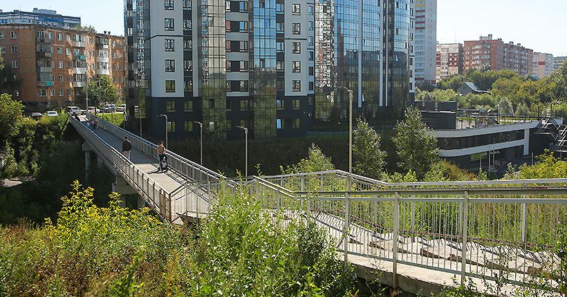 Парк в пойме реки Ельцовка-1